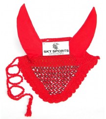 Earnets Colourful Beeds Red