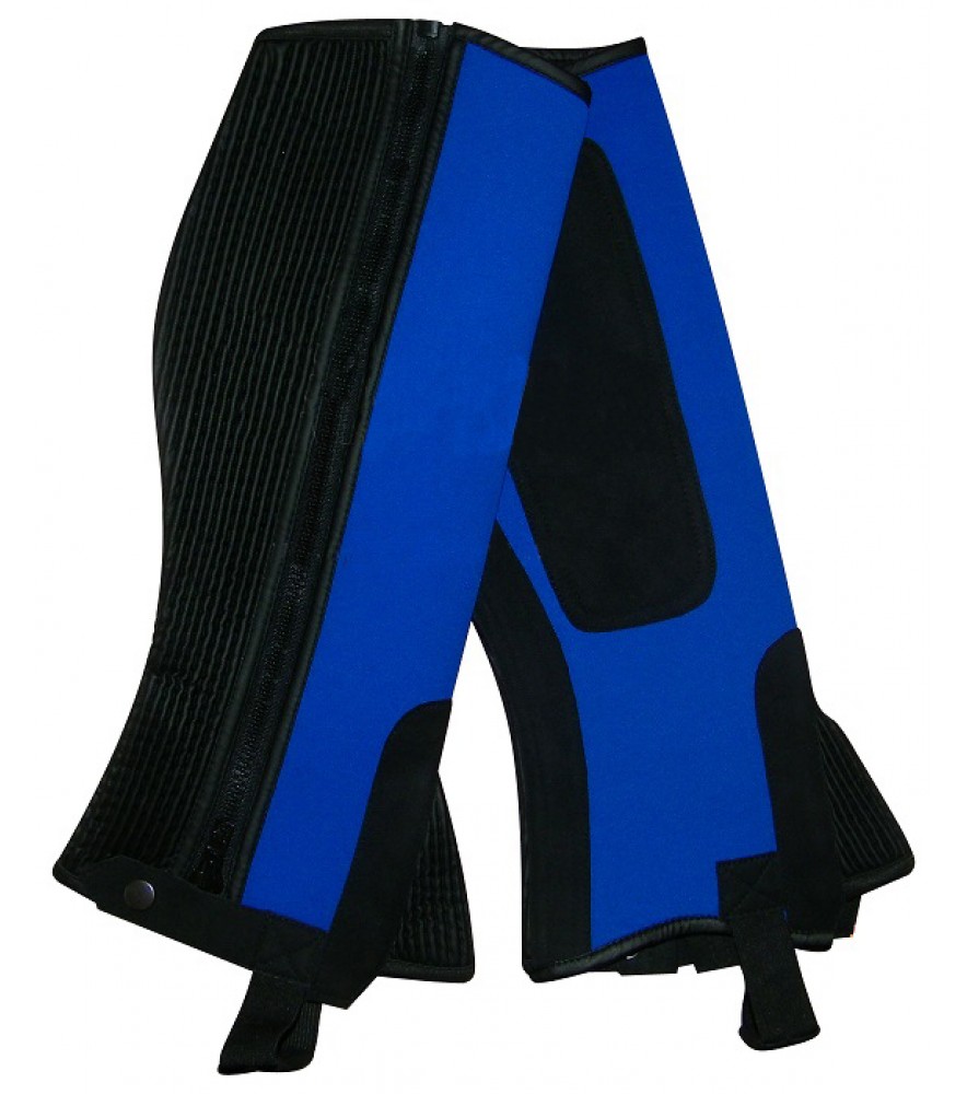  Neoprene Chaps Button Blue 