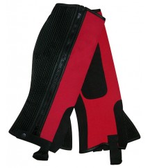  Neoprene Chaps Button Red