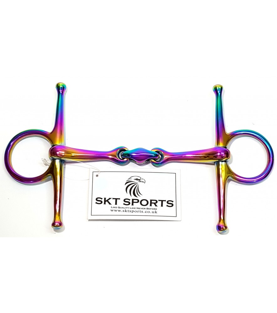 Full Cheek Lozenge Rainbow S.Steel 
