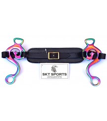 Hackamore S.Steel Rainbow Black Leather