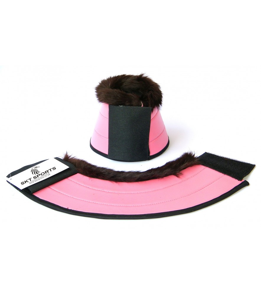 Rabbit Skin Bell Boots Pink 