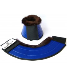 Rabbit Skin Bell Boots R.Blue