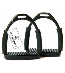 4 Flexi Stirrups Black