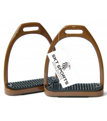 Aluminum Stirrups Brown