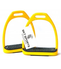 Aluminum Stirrups Yellow