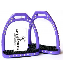 Aluminum Diamonte 54-Purple