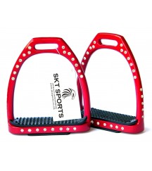 Aluminum Diamonte 54-Red