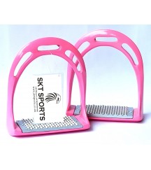 Aluminum Stirrup New Pink