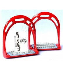 Aluminum Stirrup New Red
