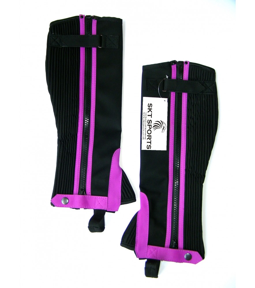  Amara Chaps Velcro Purple 