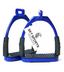 Flexi Offset Eye Stirrups N.Blue