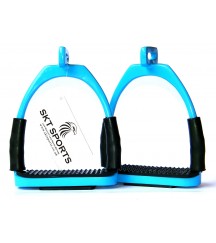 Flexi Offset Eye Stirrups SkyBlue
